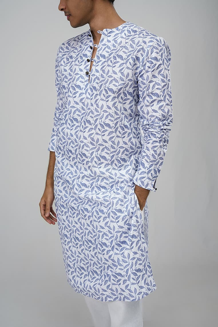 White floral waistcoat outfit